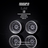 1/64 Custom Wheels Sakura model BBS LM