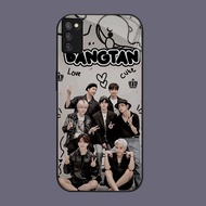 DK-69 Korean music BOYS Casing GLASS soft frame black Samsung A02S M02S A03S 164mm A51 166mm A71