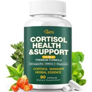 Cortisol s for Women & Men, Cortisol Reducer with , Ashwagandha & , Cortisol Manager for  Support & 