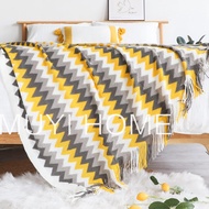 Scandinavian Home Soft Decoration Decorative Blanket Homestay Sofa Blanket Towel Single Nap Blanket Wool Blanket Bed Nap Blanket