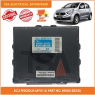 ECU Perodua Myvi 1.0 - 89560-BZ031 / 89560-BZ030 ENGINE CONTROL UNIT COMPUTER BOX