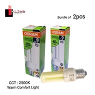 [ 2PCS ] OSRAM ENERGY SAVER BULB DULUX SUPERSTAR E27 7W /22W