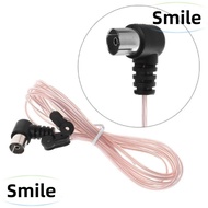 SMILE Radio Room Antenna, 12V ABS Car Radio FM Antenna, Portable Connection Antenna Car Accessories FM Antenna Signal Amplification