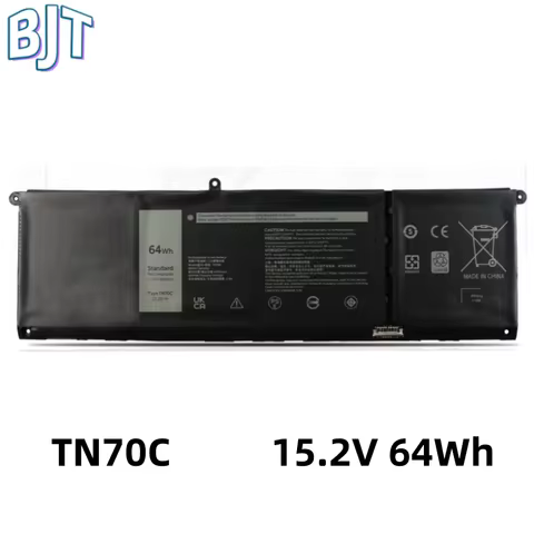 15.2V 64Wh Laptop Battery TN70C JGCCT N9XX1 XDY9K For DELL Vostro 3510 3515 5410 5510 Series Latitud