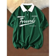 . Collared T-Shirt BIG Size "FORWARD" T-Shirt JumboPOLO 6XL 5XL 4XL 3XL 2XL XL LM PremiumPOLO Shirt