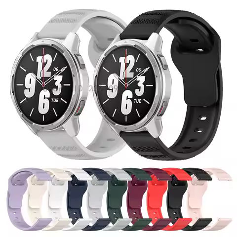 22mm Silicone Watch Band Strap for Xiaomi Watch S1 Active Replacement Bracelet For Xiaomi Watch S1/S