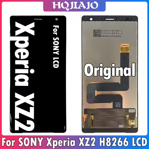 5.7" Original For Sony Xperia XZ2 LCD Display Touch Screen Digitizer For Sony XZ2 LCD Screen H8296 H
