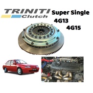 Triniti Super Single Loceng Clutch 4G13 4G15 Saga Iswara Cup Turbo NA Injection Carburetor with bearing