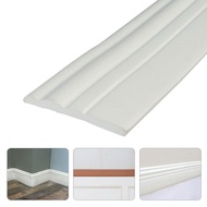 wholesale 3D Foam Wall Stickers PVC Waterproof Selfadhesive Waist Line Floor Skirting Line TV Backgr