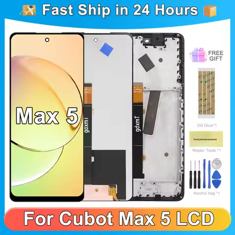 6.95''For Cubot Max 5 LCD Display Touch Screen Digitizer Assembly Replacement OEM For Cubot Max5 LCD