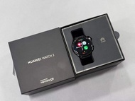 🎁【Watch 3・eSIM獨立通話】🎁 HUAWEI Watch 3 46mm 黑色｜不鏽鋼錶殼｜98新全套｜🔥送4大實用配件｜順豐免運＋出貨附測試影片＋單號追蹤