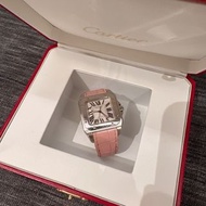 Cartier santos watch pink color 卡地亞手錶