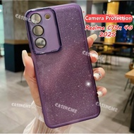 For Realme C75x 4G 2025 Bling Glitter Casing Soft Silicone Transparent Phone Case For Realme C75x Re