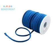 1roll Soft Nylon Cord Flat Royal Blue 5x3mm about 21.87 yards(20m)/roll