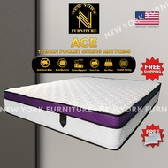 Free Shipping / Ace (12 inch) Pocket Spring Mattress / Tilam / King / Queen / Single / Super Single