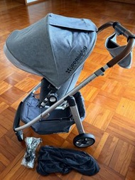 [1st Hand] UPPAbaby Cruz Stroller with Mosquito Net & Rain Cover (一手) UPPAbaby Cruz 嬰兒推車 | 附防蚊網・防雨罩・