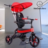 Mercedes Benz 可摺式三輪單車（紅黑）