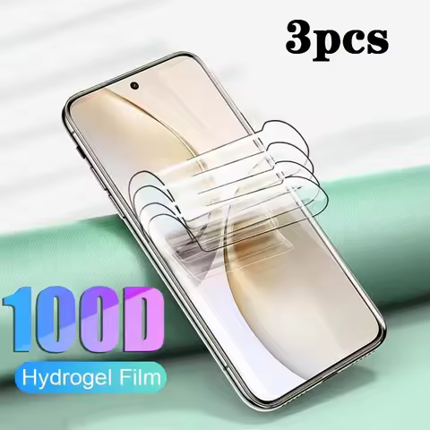 3Pcs Hydrogel Film For Realme 10 9 Pro 5G 8 7 6 3 2 6i 5s 8i GT Neo3 Neo2 C67 C35 C31 C25 C17 C15 C1