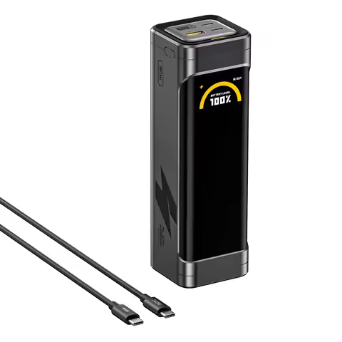 [NEW] AOHI The BLACK WARRIOR 25,200mAh 170W PD3.0 LED Display Power Bank with 240W C-C Cable