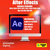 【Lifetime Use】 Adobe AE After Effects Supports Windows/Mac/M1 M2 M3 Intel Lifetime Use 2025~2018 Ver
