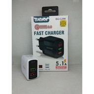 BGC298 Travel Adaptor Batok Cas Bagan BG-C298