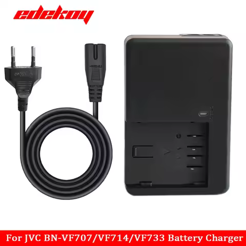 AA-VF7 Battery Charger for JVC BN-VF707/VF707U BN-VF714/VF714U BN-VF733/VF733U GR-D326 GR-D326EY GR-