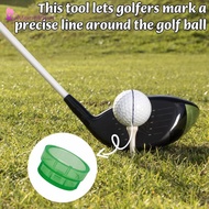 [Menolana] Golf Ball Marker Training Aid Tool Aim Stripe Alignment Badge for Sport Golf Accessory Ac