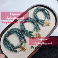 Lam Ngoc Jadite 5A Mix Charm Kim Tai Chain Size 6mm Svip Inspected Goods