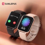 SANLEPUS 2021 NEW Bluetooth Calls Smart Watch Men Women Waterproof Smartwatch MP3 Player For OPPO An