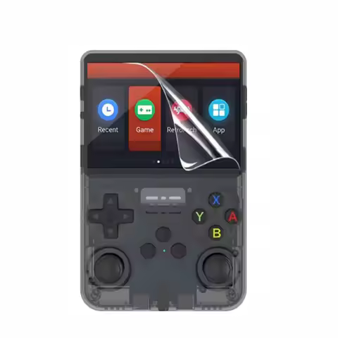 3pcs TPU Soft Film Screen Protector Protective Cover For R36S/R36H/R36 Pro Retro Handheld Game Conso