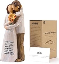 Wedding Gifts for Women,Engagement Gifts for Couples,5.5" Husband and Wife Figurine for Engagement P