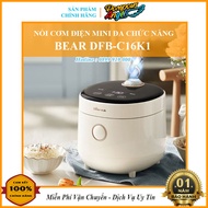 [Sẵn+Chính hãng] Nồi cơm điện tử cảm ứng BEAR DFB-C16K1 dung tích 1.6L nấu cơm gạo lứt ngon dẻo  bảo