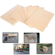 Ready Stock🚚10pcs A4 Plywood Sheets 3mm Thickness (+/- 0.2mm) Basswood Plywood for Laser Engraving C