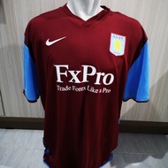Aston Villa 2010-2011 Home Jersey Short Sleeve Excellent Size XXL