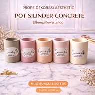 Concrete Art | Cylinder Pot | Cylinder Container | Household equipment