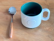 星巴克咖啡杯組與湯匙