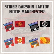 Garskin Sticker Laptop Protector Laptop Accessories with cLUB BOla Manchester United motif