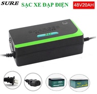 Sạc bình ắc quy xe đạp điện xe máy điện ô tô điện 48V-20mah sạc xe đạp điện 48v