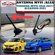 OEM Perodua Myvi Lagi Best 2011-2017 / Alza Antenna Assy Set With Base Cover 86300-BZ180
