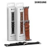 Samsung classic premium leather band for galaxy watch 8 / 8 classic black brown original
