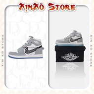 Airpod Case Airpods 2 3 pro pro 2 NIKE Dior Shoes with keychain, Airpod NIKE Dior Case - EXCELLENT S
