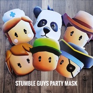 Stumble Guys Party Mask Birthday Mask Birthday Accessories Props Supplies