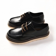Retro American Crazy Horse Leather Low Top Mens Casual Shoes