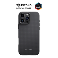 Pitaka เคส iPhone 16 Pro/ 16 Pro Max รุ่น MagEZ Case Pro 4 (600D) - สี Black/Grey Twill by Vgadz