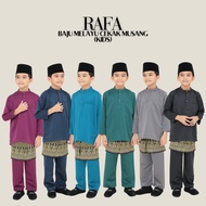 RAF Online Store | RAFA BAJU MELAYU SLIM FIT CEKAK MUSANG KANAK - KANAK [PART 2)