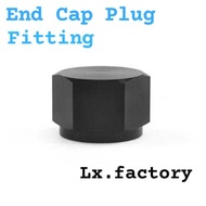 Hex Head Flare fiting Female Thread TUBE NUT AN6 AN8 AN10 End Cap Plug Fitting Coupler Connector