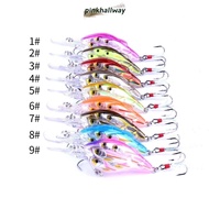 PINKHALLWAY Fishing Lures Bait, Group Fishes 9g Fishing Lures, Professional Artificial 7.5cm Fishing