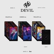 ONEUS 1st Album - DEVIL [BIG Photocard]