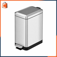 18L Stainless Steel Pedal Trash Bin or Kitchen Garbage Can with Soft Close Lid