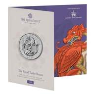 2023 英國 皇家鑄幣局 皇室都鐸獸 都鐸龍 紀念幣 The Royal Tudor Beasts The Tudor Dragon 2024 UK £5 Brilliant Uncirculated Coin